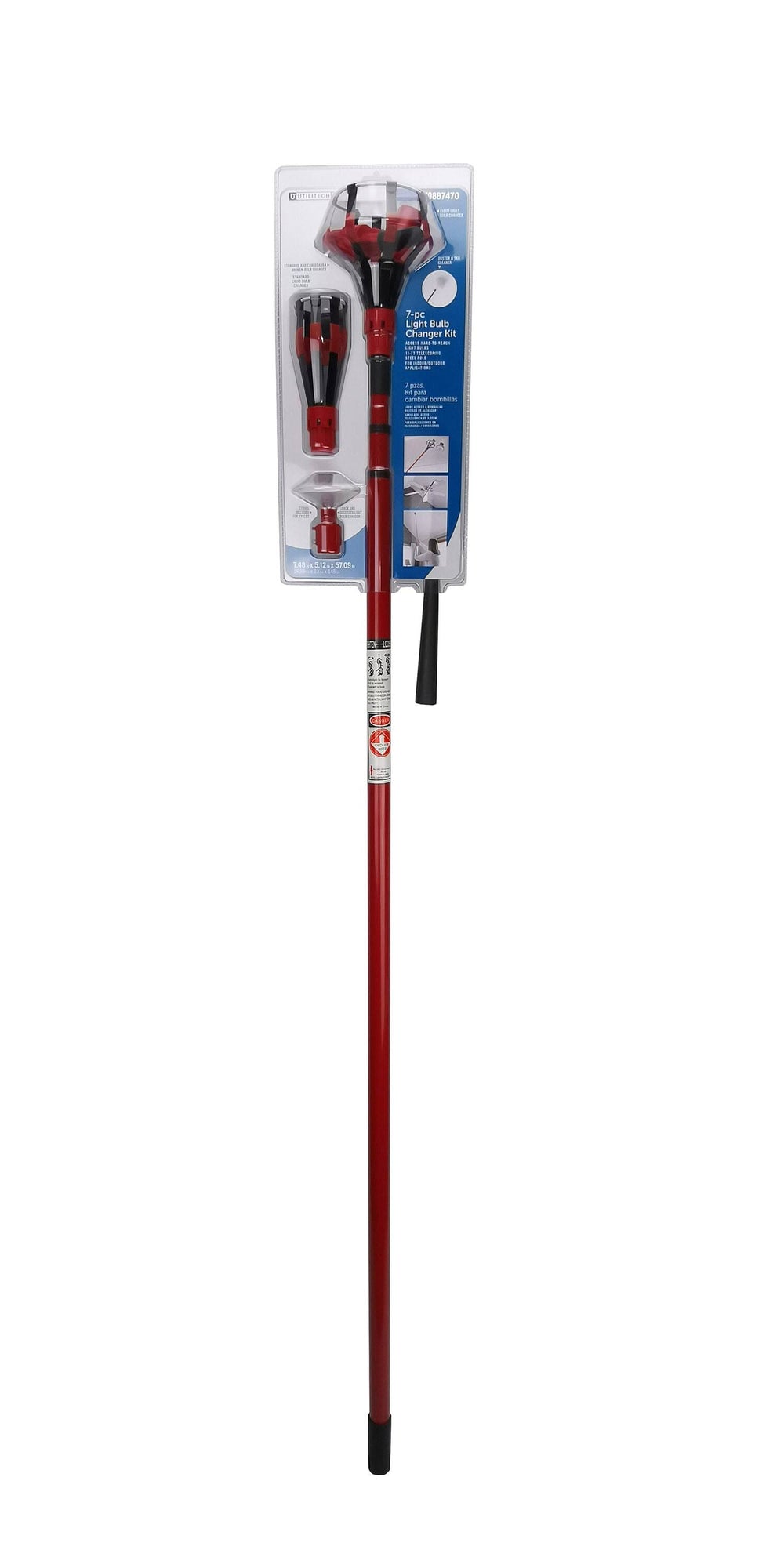 ProTorch 11-ft Steel Light Bulb Changer PT-006-R