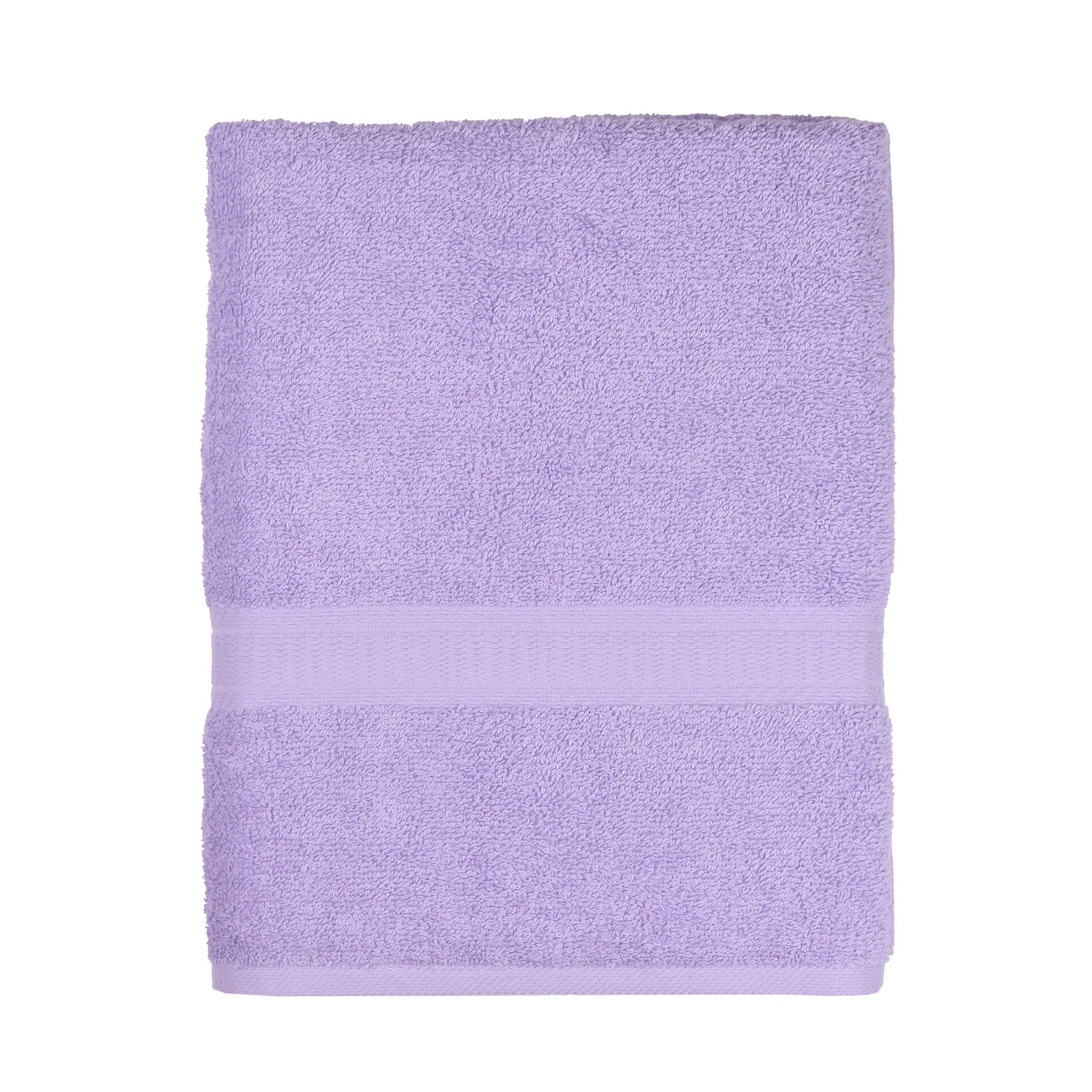 Mainstays Solid Bath Sheet, Lavender, Purple